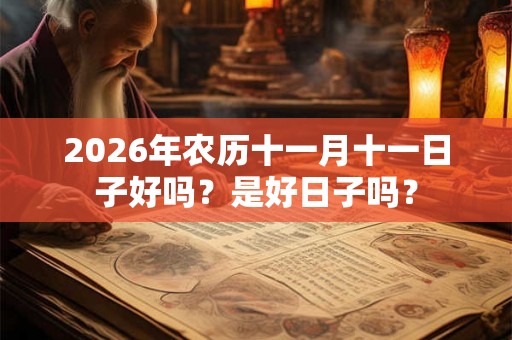 2026年农历十一月十一日子好吗？是好日子吗？