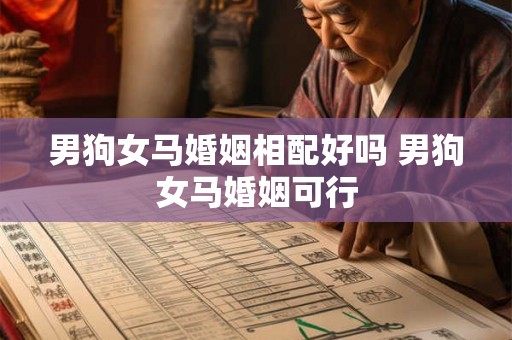 男狗女马婚姻相配好吗 男狗女马婚姻可行 男狗女马婚姻相配好吗 男狗女马婚姻可行