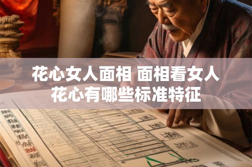 花心女人面相 面相看女人花心有哪些标准特征