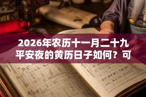 2026年农历十一月二十九平安夜的黄历日子如何？可以理发吗？
