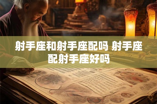 射手座和射手座配吗 射手座配射手座好吗