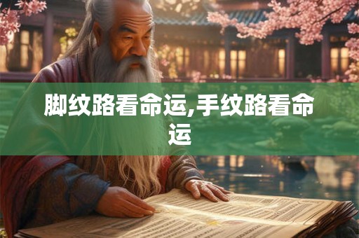 脚纹路看命运,手纹路看命运 脚纹路看命运,手纹路看命运