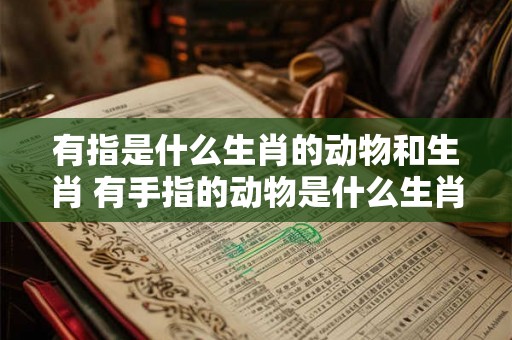 有指是什么生肖的动物和生肖 有手指的动物是什么生肖