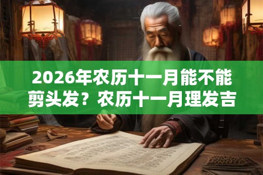 2026年农历十一月能不能剪头发?农历十一月理发吉日? 2026年农历十一月能不能剪头发?农历十一月理发吉日?