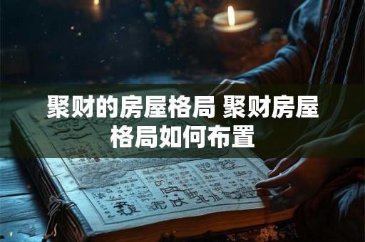 聚财的房屋格局 聚财房屋格局如何布置