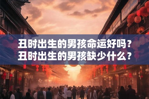 丑时出生的男孩命运好吗？丑时出生的男孩缺少什么？