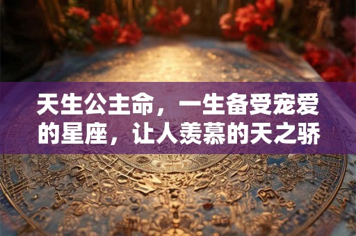 天生公主命，一生备受宠爱的星座，让人羡慕的天之骄女