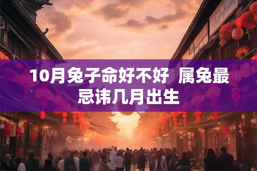 10月兔子命好不好  属兔最忌讳几月出生