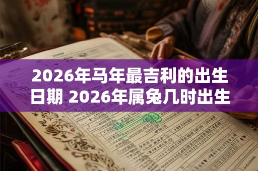 2026年马年最吉利的出生日期 2026年属兔几时出生好