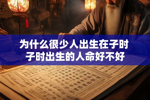 为什么很少人出生在子时 子时出生的人命好不好