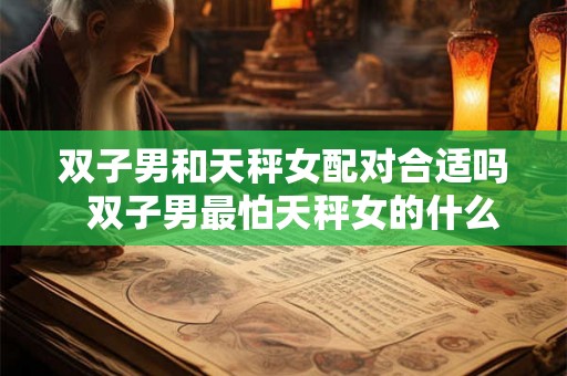 双子男和天秤女配对合适吗  双子男最怕天秤女的什么