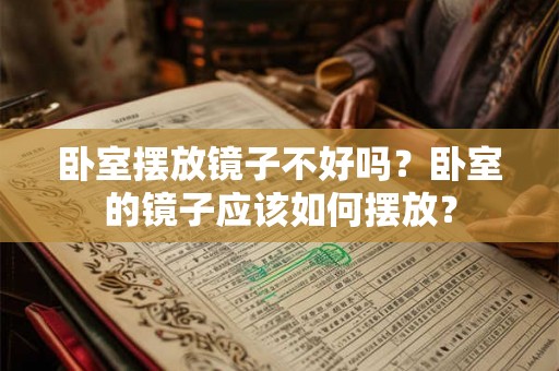 卧室摆放镜子不好吗？卧室的镜子应该如何摆放？