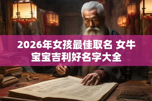 2026年女孩最佳取名 女牛宝宝吉利好名字大全 2026年女孩最佳取名 女牛宝宝吉利好名字大全