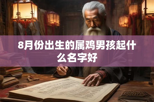 8月份出生的属鸡男孩起什么名字好 8月份出生的属鸡男孩起什么名字好