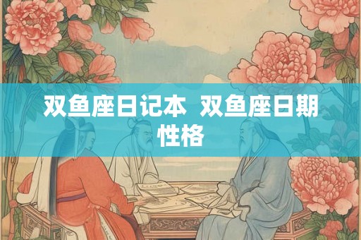 双鱼座日记本 双鱼座日期性格 双鱼座日记本 双鱼座日期性格