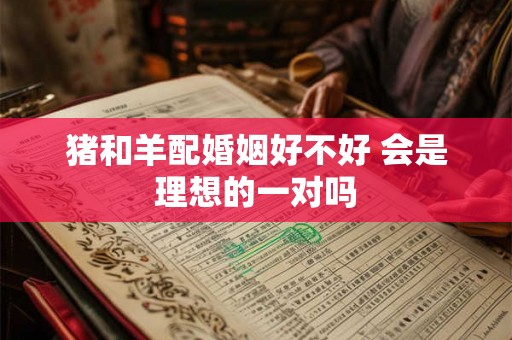 猪和羊配婚姻好不好 会是理想的一对吗