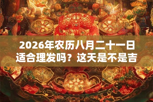 2026年农历八月二十一日适合理发吗？这天是不是吉日？