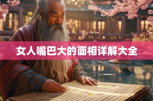 女人嘴巴大的面相详解大全