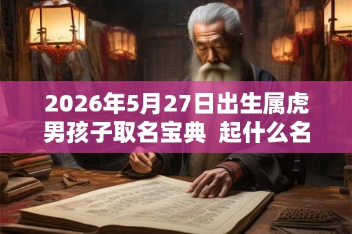 2026年5月27日出生属虎男孩子取名宝典  起什么名字寓意好