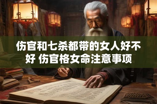 伤官和七杀都带的女人好不好 伤官格女命注意事项 伤官和七杀都带的女人好不好 伤官格女命注意事项