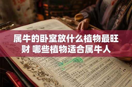 属牛的卧室放什么植物最旺财 哪些植物适合属牛人