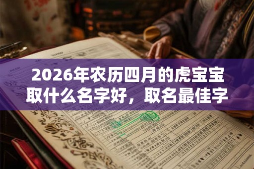 2026年农历四月的虎宝宝取什么名字好,取名最佳字 2026年农历四月的虎宝宝取什么名字好,取名最佳字