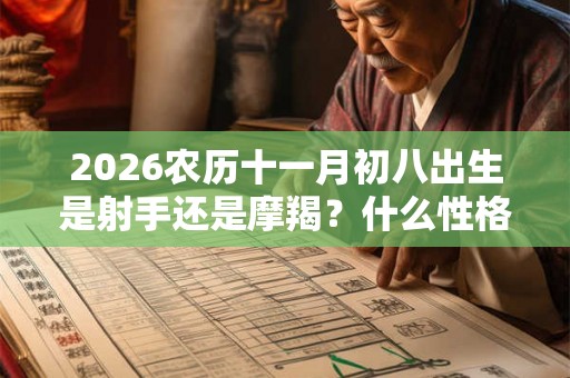 2026农历十一月初八出生是射手还是摩羯？什么性格特点？