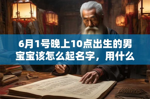 6月1号晚上10点出生的男宝宝该怎么起名字，用什么字好