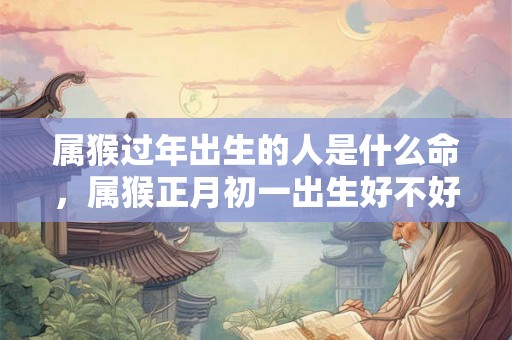 属猴过年出生的人是什么命，属猴正月初一出生好不好？