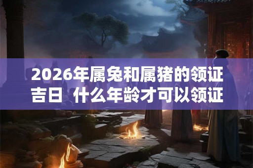 2026年属兔和属猪的领证吉日  什么年龄才可以领证
