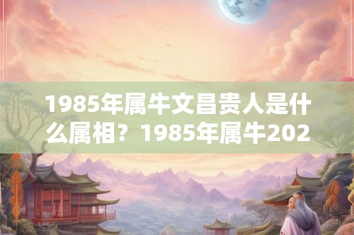 1985年属牛文昌贵人是什么属相？1985年属牛2026年运势好吗？