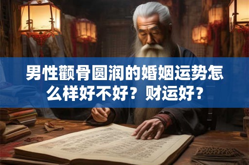 男性颧骨圆润的婚姻运势怎么样好不好?财运好? 男性颧骨圆润的婚姻运势怎么样好不好?财运好?