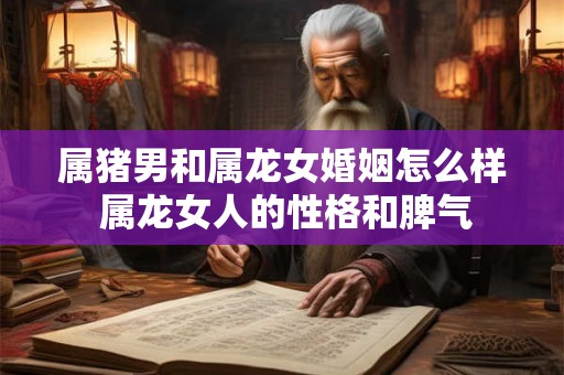 属猪男和属龙女婚姻怎么样 属龙女人的性格和脾气 属猪男和属龙女婚姻怎么样 属龙女人的性格和脾气