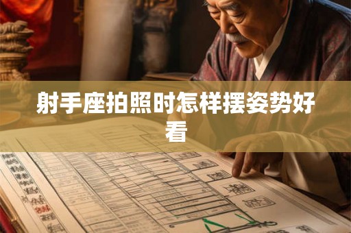 射手座拍照时怎样摆姿势好看