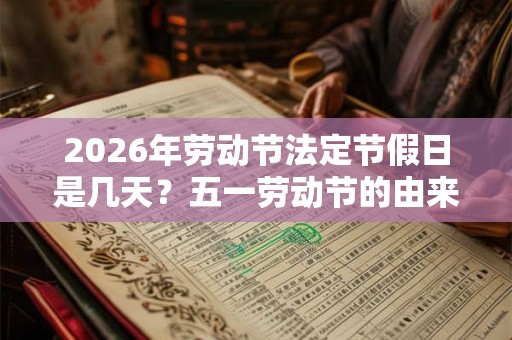2026年劳动节法定节假日是几天？五一劳动节的由来？
