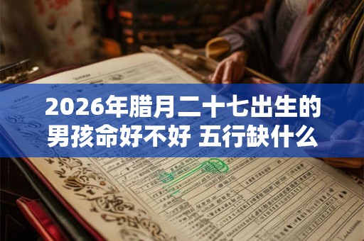 2026年腊月二十七出生的男孩命好不好 五行缺什么
