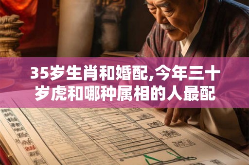35岁生肖和婚配,今年三十岁虎和哪种属相的人最配