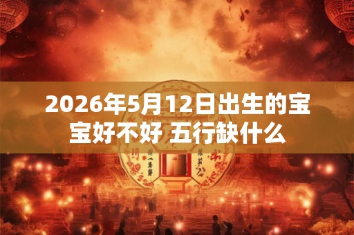 2026年5月12日出生的宝宝好不好 五行缺什么