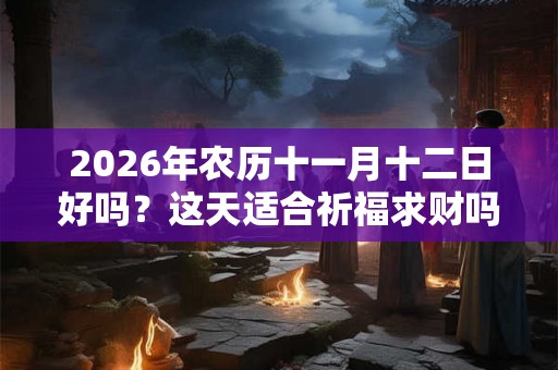 2026年农历十一月十二日好吗？这天适合祈福求财吗？