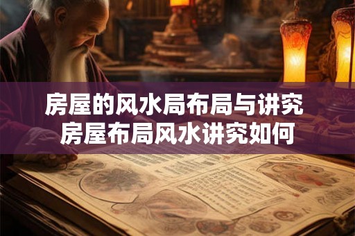 房屋的风水局布局与讲究 房屋布局风水讲究如何