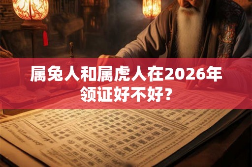 属兔人和属虎人在2026年领证好不好? 属兔人和属虎人在2026年领证好不好?