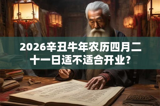 2026辛丑牛年农历四月二十一日适不适合开业? 2026辛丑牛年农历四月二十一日适不适合开业?