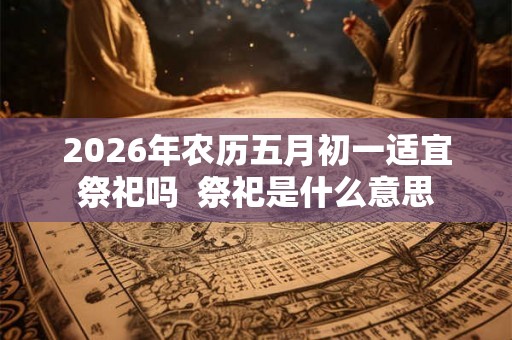 2026年农历五月初一适宜祭祀吗  祭祀是什么意思