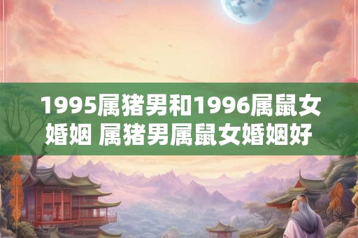 1995属猪男和1996属鼠女婚姻 属猪男属鼠女婚姻好不好