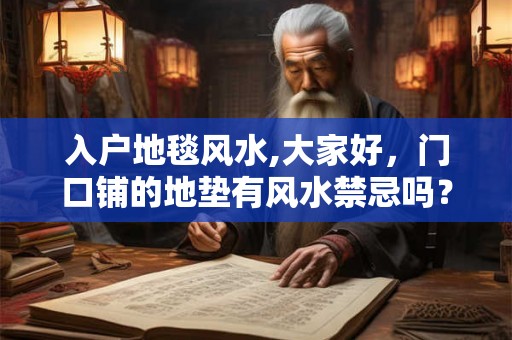 入户地毯风水,大家好，门口铺的地垫有风水禁忌吗？