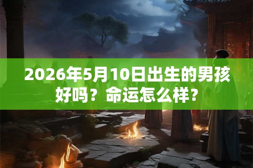 2026年5月10日出生的男孩好吗？命运怎么样？