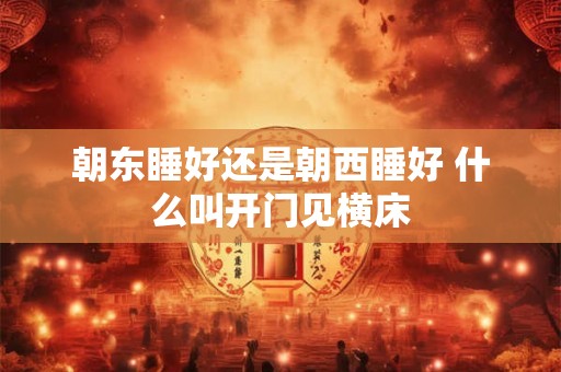朝东睡好还是朝西睡好 什么叫开门见横床