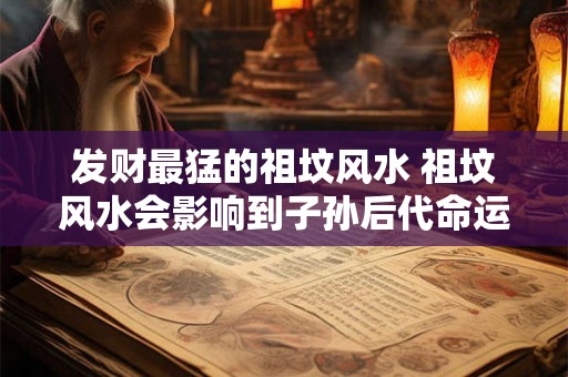 发财最猛的祖坟风水 祖坟风水会影响到子孙后代命运吗