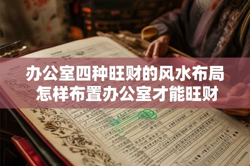 办公室四种旺财的风水布局 怎样布置办公室才能旺财