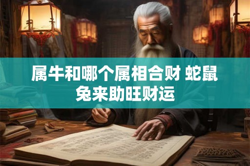 属牛和哪个属相合财 蛇鼠兔来助旺财运 属牛和哪个属相合财 蛇鼠兔来助旺财运